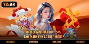 Khuyến Mãi Hoàn Trả 1.5% Cho Thành Viên