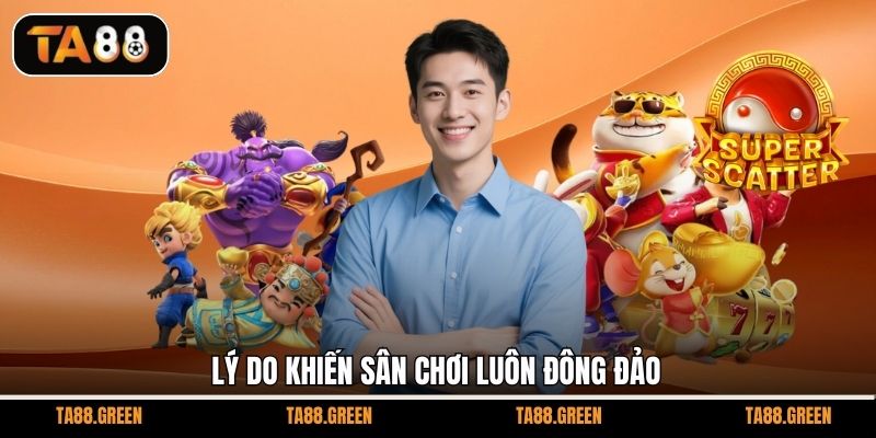 Lý do khiến sân chơi luôn đông đảo